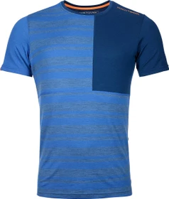 Ortovox 185 Rock'N'Wool Funktionsshirt kurzarm just blue (Herren)