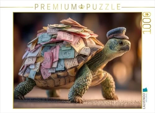 Calvendo Post für die Langsamen - Schildkröte als tierischer Briefträger