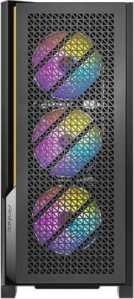 Antec P20C ARGB, schwarz, Glasfenster