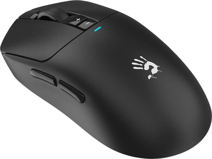 A4Tech Bloody R72 Ultra Duo Wireless Gaming Mouse mit Ladestation, schwarz, USB