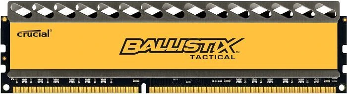Crucial Ballistix Tactical UDIMM 4GB, DDR3-1866, CL9-9-9-24