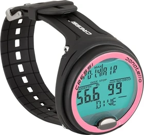 Cressi Donatello Tauchcomputer schwarz/pink
