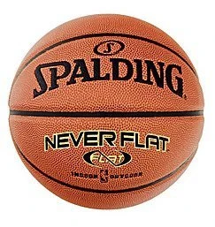 Spalding Never Flat Indoor/Outdoor Basketball