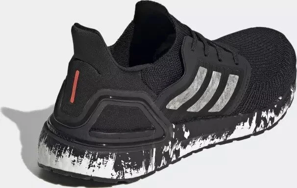 adidas Ultraboost 20 core black/cloud white/signal coral (Herren)