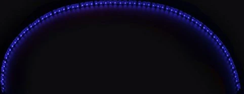 Phobya LED-Flexlight HighDensity, blau beleuchtet, 60cm