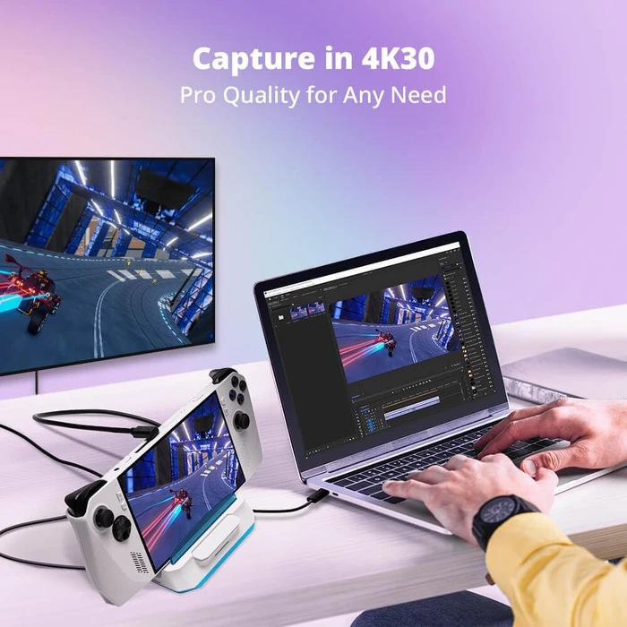 AVerMedia X'TRA GO - GC515 weiß, USB-C 3.0 [Buchse]
