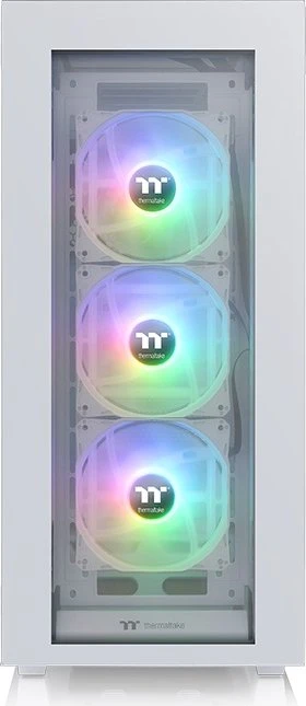 Thermaltake Divider 500 TG ARGB Snow Edition, weiß, Glasfenster