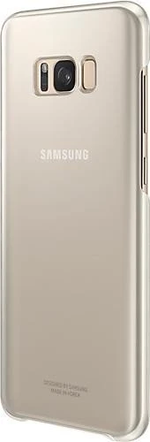 Samsung Clear Cover für Galaxy S8+ gold