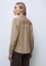 Street One Cordbluse mit Tapedetails Hemd langarm flowing beige (Damen) Vorschaubild