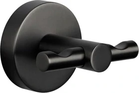 tesa Moon Graphite Bademantelhaken inkl. Klebelösung graphit