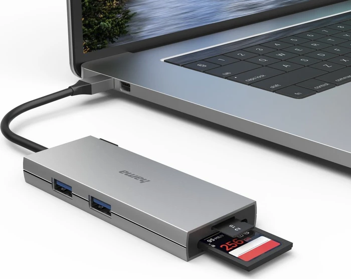 Hama USB-C-Hub 6 Ports, USB-C 3.0 [Stecker]