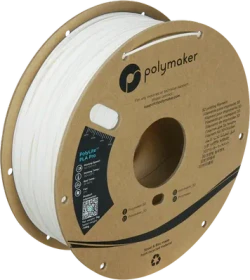 Polymaker PolyLite PLA Pro, weiß, Spule, 1.75mm, 1.00kg