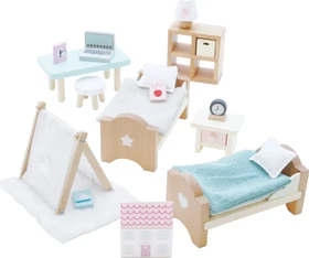 Le Toy Van Daisylane Puppenhausmöbel Schlafzimmer pink