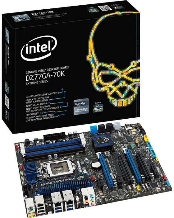 Intel Extreme Series DZ77GA-70K (Intel 1155)