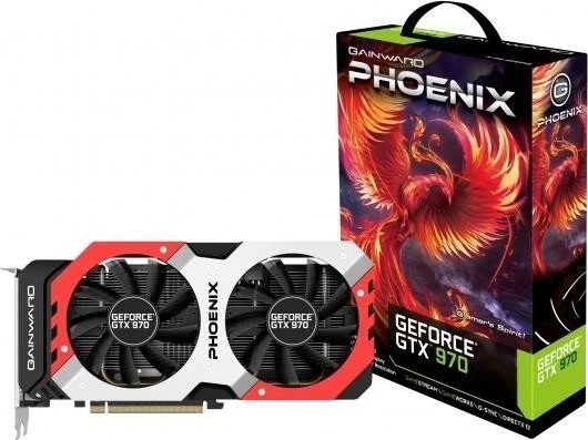 Gainward GeForce GTX 970 Phoenix, 4GB GDDR5, DVI, HDMI, 2x mDP