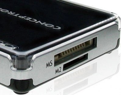 Conceptronic All-in-One Multi-Slot-Cardreader, USB 2.0 Mini-B [Buchse]