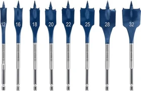 Bosch Professional EXPERT SelfCut Speed Flachfräsbohrer-Sortiment, 8-tlg.