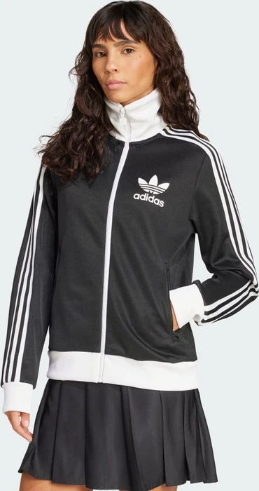 adidas Beckenbauer Originals Trainingsjacke schwarz/weiß (Damen)