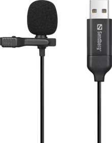 Sandberg Streamer USB Clip Microphone