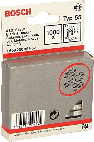 Bosch Professional Typ 55 Tacker-Klammern