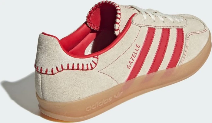 adidas Gazelle Indoor beige/better scarlet/cream white (Damen)