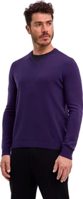 Falke Luxury V-Ausschnitt Pullover violett (Herren)