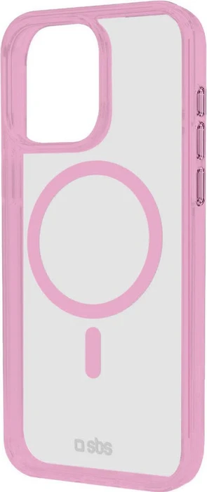 SBS Mobile Mag Frame Case für Apple iPhone 16 Pro Max rosa
