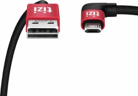 Equinux tizi Querdenker/in, USB-A 2.0/USB 2.0 Micro-B, rot/schwarz, 2m (EQ21688-FBA)
