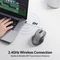 Acer OMR266 2.4GHz Wireless Mouse grau/schwarz, USB Vorschaubild