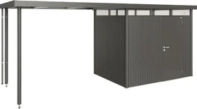 Biohort Seitendach S für Gerätehaus HighLine H2 dunkelgrau-metallic