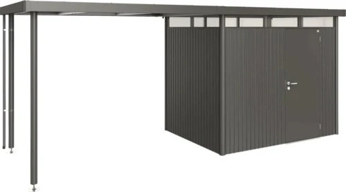 Biohort Seitendach S für Gerätehaus HighLine H2 dunkelgrau-metallic