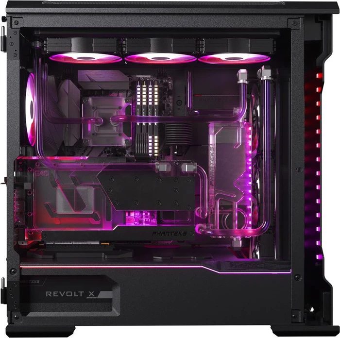 Phanteks Glacier G40 ASUS, RTX 4080 Strix & TUF schwarz, mit Backplate