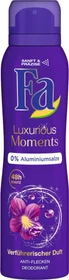 Fa Luxurious Moments Schwarzer Amethyst & Pinke Viola Deodorant Spray, 150ml