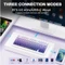Aula F75 Pro, Gradient Purple, LEDs RGB, hot-swap, LEOBOG Seiya Star Vector, USB/Bluetooth, US Vorschaubild