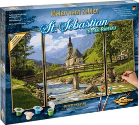 Schipper Arts & Crafts Malen nach Zahlen St. Sebastian in der Ramsau