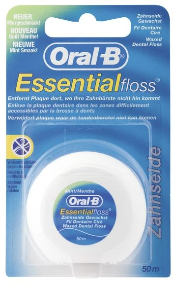 Oral-B Essentialfloss Mint Zahnseide, 50m