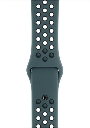 Apple Nike Sportarmband S/M und M/L für Apple Watch 44mm Celestial Teal/schwarz