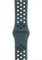 Apple Nike Sportarmband S/M und M/L für Apple Watch 44mm Celestial Teal/schwarz Vorschaubild