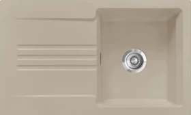 systemceram Kara 85 F Einbau Becken reversibel fango