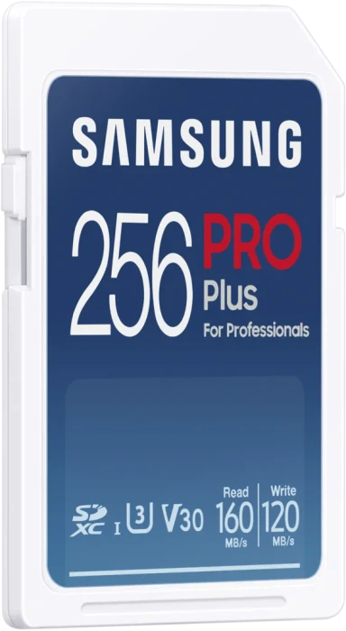 Samsung PRO Plus for Professionals R160/W120 256GB USB-Kit, UHS-I U3, Class 10