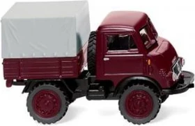 Wiking Modern Edition Unimog U 20 blau/silber