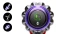 Dyson V11 Fluffy Akku-Handstaubsauger nickel/rot Vorschaubild