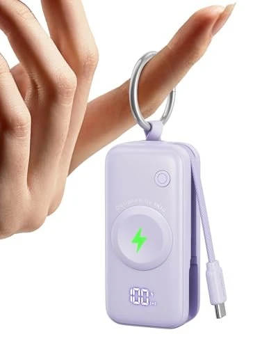 INIU SnapGo P81-E1 Powerbank Apple Watch 5W 5000mAh lila
