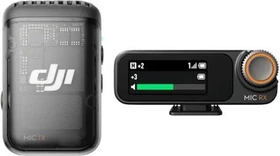 DJI Mic 2, 1 Sender + 1 Empfänger, Shadow Black