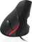 Ewent Verical Ergonomic Mouse schwarz/rot, USB Vorschaubild