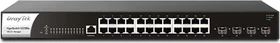 DrayTek VigorSwitch 2280x Rackmount Gigabit Managed Switch, 24x RJ-45, 4x SFP+ (G2280x)