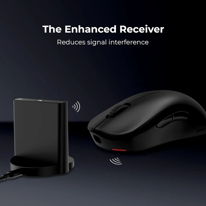 BenQ Zowie U2 Wireless mit Ladestation, schwarz, USB