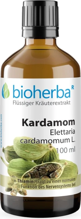 Bioherba Kardamom Elettaria cardamomum L. Tropfen Tinktur, 50ml