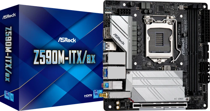 ASRock Z590M-ITX/ax (Intel 1200)
