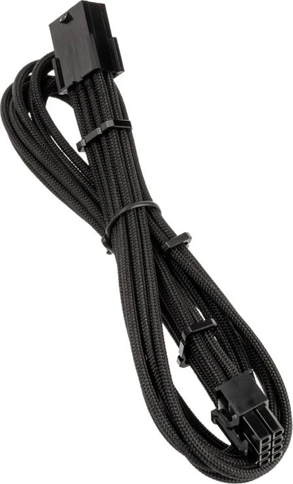 BitFenix Alchemy 8-Pin PCIe Verlängerung 45cm, sleeved schwarz